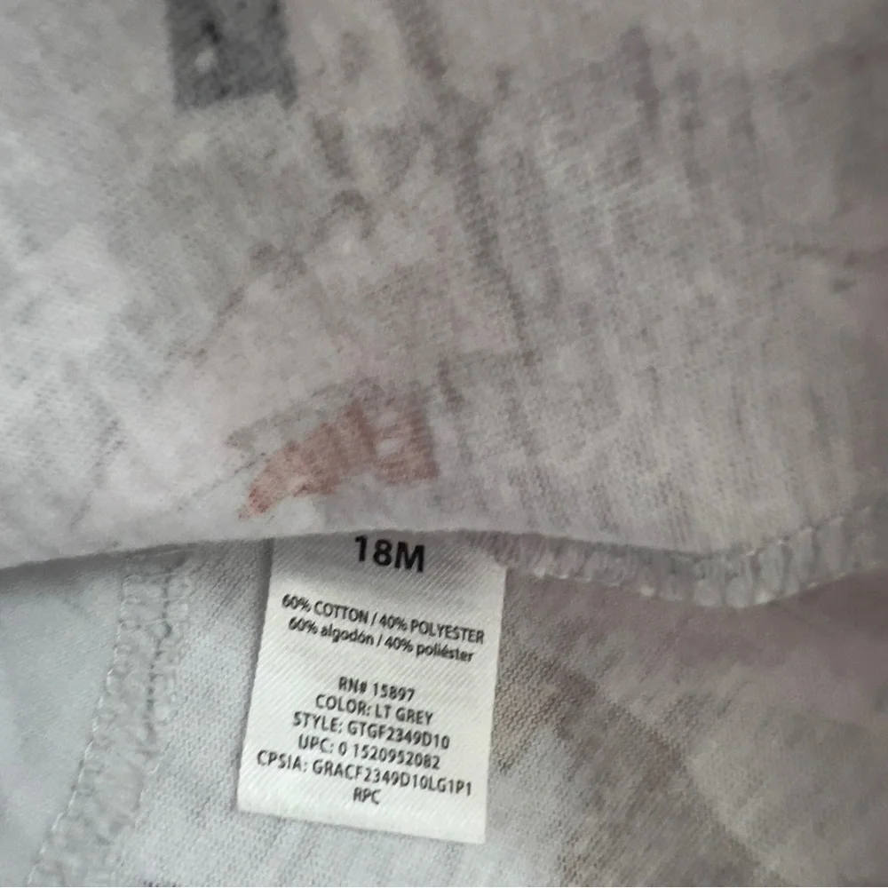 Garanimals Toddler Girl Sz 18m Winterland Long Sleeve Dress Grey Multicolored